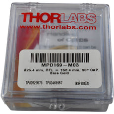 NEW Thorlabs MPD169-M03 90 Off Axis Parabolic Mirror Bare Gold 25 4mm