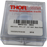 Thorlabs MPD169-M03 90 Off Axis Parabolic Mirror Unprotected Bare Gold 25 4mm