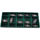 NEW Pack of 11 Tool Flo FLG 3031R AC3R Top Notch Carbide Grooving Inserts