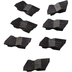 NEW Lot of 7 Tool Flo FLG-3031L AT3 Top Notch Carbide Grooving Inserts