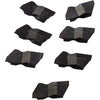 NEW Lot of 7 Tool Flo FLG-3031L AT3 Top Notch Carbide Grooving Inserts
