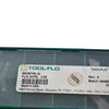 NEW Pack of 4 Tool Flo FLG-3078L C25 Top Notch Carbide Grooving Inserts 563678LG