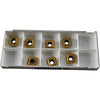 NEW Pack of 7 Seco SPGX0903-C1 T400D Perfomax Center Drilling Inserts 77373