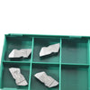 NEW Pack of 4 Tool Flo FLG-3094L C25 Top Notch Carbide Grooving Inserts 563694LG