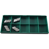 NEW Pack of 4 Tool Flo FLG-3094L C25 Top Notch Carbide Grooving Inserts 563694LG