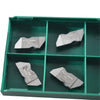 NEW Pack of 4 Tool Flo FLG-3094L C25 Top Notch Carbide Grooving Inserts 563694LG