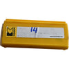 NEW Pack of 4 Kennametal NJK3012R14 KC730 Top Notch Threading & Grooving Inserts 1114370