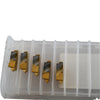 NEW Pack of 5 Kennametal NJK3008R20 KC730 Top Notch Threading & Grooving Inserts 1114376