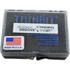 NEW Pack of 13 Thinbit DESIGN-A-GROOVE Custom Indexable Grooving Inserts CN043404A