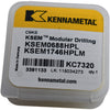 NEW Kennametal KSEM0688HPL KSEM1746HPLM KC7320 KSEM Modular Drilling Insert 3381133