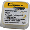 NEW Kennametal KCGX110301L15 KD1425 Top Notch Profiling Insert 3643849 (Single Pack)