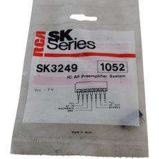 NEW RCA SK3249 IC AF Preamplifier System 7V SIP-7 Semiconductor 1052
