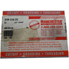 NEW Pack of 7 Manchester 508-316-20 C2 Carbide Grooving Cutoff Inserts