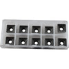 NEW Pack of 10 K Tool SPEB 2522P Gr B1M Carbide Milling Inserts