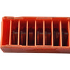 NEW Pack of 9 Carboloy TNMC 43 N GR W175 Carbide Grooving Threading Inserts