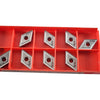 Pack of 8 NEW Sandvik Coromant DNMG 15 04 08-23 H13A DNMG 432-23 Turning Inserts