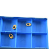 Pack of 6 NEW Millstar RBS-0250-FS TN-15 TiN Coated Ball Nose Milling Inserts