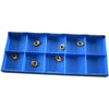 Pack of 6 NEW Millstar RBS-0250-FS TN-15 TiN Coated Ball Nose Milling Inserts