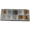 Pack of 5 NEW Seco XCKX13T304R-ME10 T25M EDP 28698 Milling Carbide Inserts