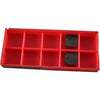 NEW Pack of 2 Mitsubishi Materials SENN42AFTN1 HTi20T Carbide Milling Inserts