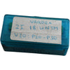 NEW Pack of 10 Vardex 2I18UNTM V30 Thread Milling Carbide Inserts