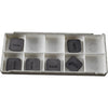 NEW Pack of 6 Seco SEKN1203AFTN-M14 S25M SEKN 42AFTN-M14 Carbide Milling Inserts