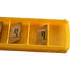 NEW Pack of 3 Kennametal NGP4189R KC850 Top Notch Carbide Grooving Inserts