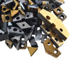 4 lbs 13 oz Solid Tungsten Scrap Carbide Inserts Mixed Lathe Milling Tooling Lot