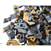 4 lbs 13 oz Solid Tungsten Scrap Carbide Inserts Mixed Lathe Milling Tooling Lot