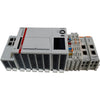 NEW Beckhoff Automation CX2040-0100 PLC CPU Module Control System Stack with CX2100 Power Supply, EL6652 EtherNet/IP Scanner, EK1122 EtherCAT Junction, and EL9011 End Plate