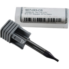 NEW Harvey Tool 907493-C6 0.093 3/32 Square End Mill 5 Flute AlTiN Nano Carbide