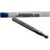 NEW Garr Tool 16150 Series 320M 1/4'' 2 Flute Solid Carbide Ball End Mill