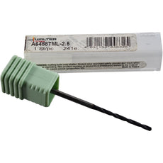 NEW Walter Titex A6488TML-2.5 2.5mm Solid Carbide Coolant-Through Micro Drill Bit