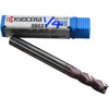 NEW Kyocera SGS 39031 Series 01S 1/4'' 4 Flute TiCN Solid Carbide Square End Mill