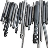 Mixed Lot CNC Machine Tooling Carbide End Mills Taps Woodruf Keyseat Cutters Drill Bits