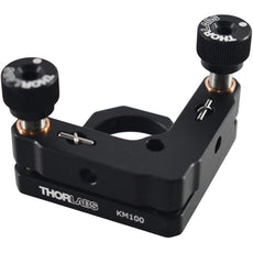 NEW Thorlabs KM100 Kinematic Mirror Mount for 1 Inch Optics Two Adjusters