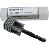 NEW Harvey Tool 831840-C3 Corner Radius End Mill 1/4 Cutter 3 Flute AlTiN