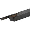 Micro 100 LC-500100 0.100'' Width x 0.5000'' Square Shank x 6.00'' OAL Uncoated Brazed Carbide Left Hand Cut Off Tool