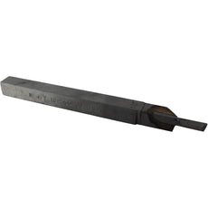 Micro 100 LC-500100 0.100'' Width x 0.5000'' Square Shank x 6.00'' OAL Uncoated Brazed Carbide Left Hand Cut Off Tool