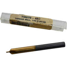 Scientific Cutting Tools TM070-40C TiN Coated Solid Carbide Thread Mill