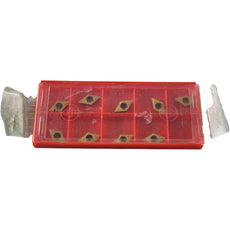 Pack of 9 Sandvik DCMT 07 02 04-MM 1025 Carbide Turning Inserts DCMT 2(1.5)1-MM