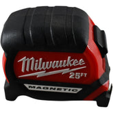 Milwaukee 48-22-0125 Compact 25 Foot Standard Magnetic Tape Measure
