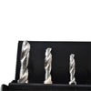 Volkel 67200 HSS-G M3-M10 Combined Threading Drill Bit Tap Set with Holder