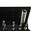Volkel 67200 HSS-G M3-M10 Combined Threading Drill Bit Tap Set with Holder