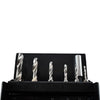 Volkel 67200 HSS-G M3-M10 Combined Threading Drill Bit Tap Set with Holder