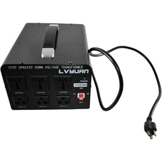 LVYUAN VTUS-3000 Step Up Step Down Voltage Transformer Converter 3000 Watt Heavy Duty