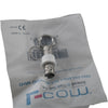 New L-com BA1089 Coaxial Adapter BNC Female Bulkhead Insulated Ground 50 Ohm