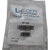 New L-com BA1089 Coaxial Adapter BNC Female Bulkhead Insulated Ground 50 Ohm