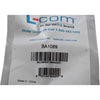 New L-com BA1089 Coaxial Adapter BNC Female Bulkhead Insulated Ground 50 Ohm