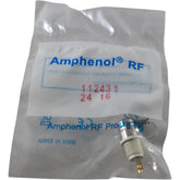 New Amphenol RF 112431 BNC Jack Female Straight Bulkhead Isolated Connector
